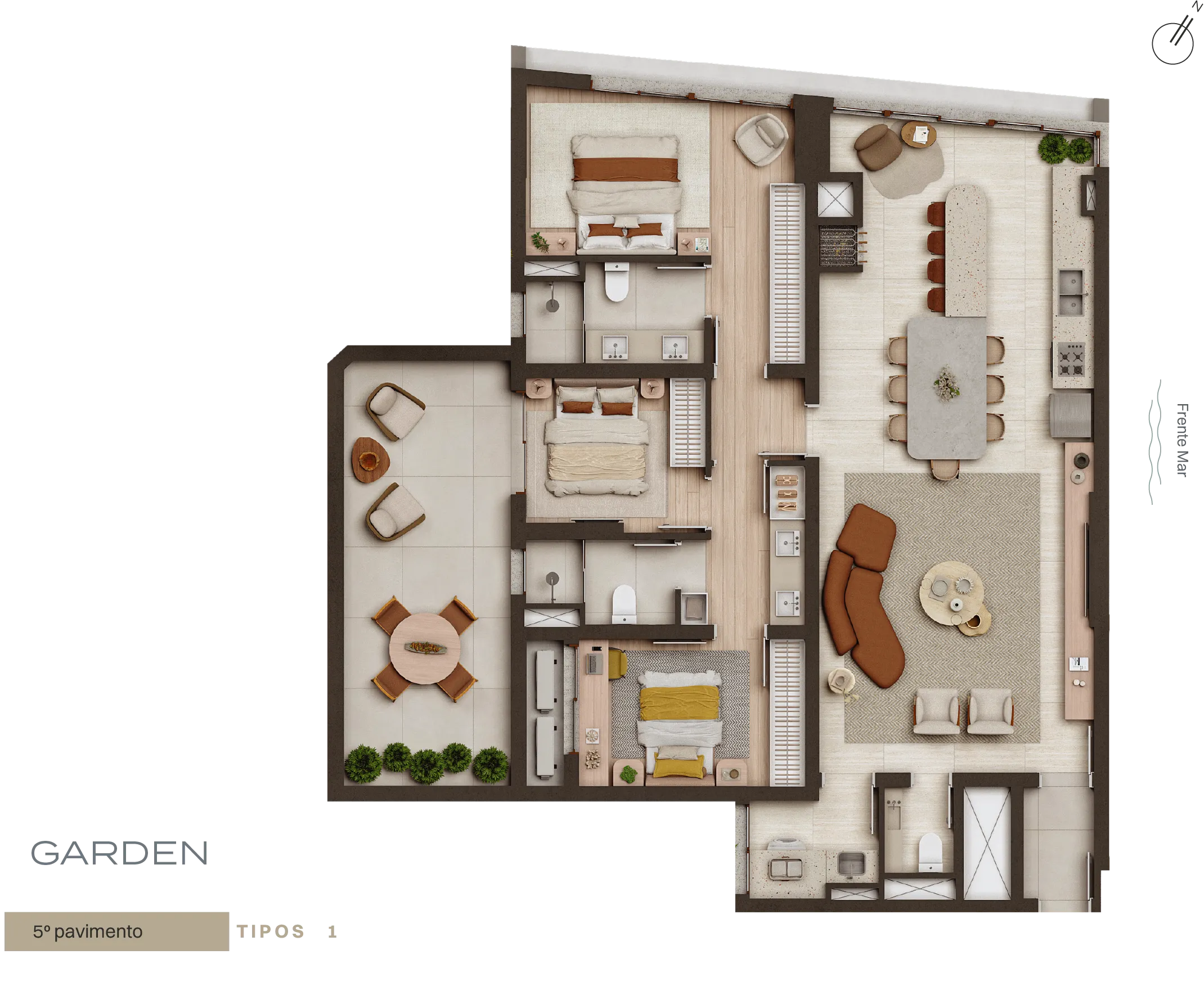 Momentum Residence — planta selecionada 2